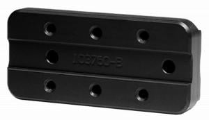 Mdt Sporting Goods Inc 104059BLK Forend Weight 0.52 lbs Each (5 Pack), Black Steel, Compatible w/ MDT ACC Chassis - 1198