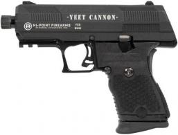 Hi-Point YC9 9mm Luger 10+1 4.12" Black Steel Threaded Barrel/Black w/Engraved "Yeet Cannon" - YC9YEET