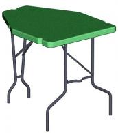 MTM Forest Green Shooting Table - PST-01