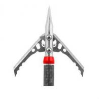 Rage Crossbow Broadheads 2 Blade 2 Expandable Cut Hypodermic Trypan NC 100 Grain 3 Pack - 1080