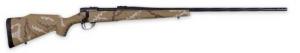 Weatherby Vanguard Outfitter 270 Win 5+1 24" Threaded/Spiral Fluted, Graphite Black Barrel/Rec, Tan with Brown & White Sponge - VHH270NR6B