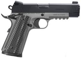 Girsan MC1911C Untouchable .45acp 8+1rd 4.4" Steel, Two Tone Finish, Black and Silver, G10 Grips - 392072