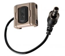 Unity Tactical ModButton Lite, 4.5", Remote Switch For SureFire Scout Light Weapon Lights, Flat Dark Earth - MBL-FDE-SF-4.5