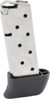 Kimber Micro 9 w/ Extended Base Pad 8rd 9mm Silver Stainless Steel - 1200848A Kimber Micro 9 w/ Extended Base Pad 8rd 9mm Silver Stainless Steel - 1200848A