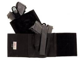 Galco Cop Ankle Band Black Neoprene w/Fleece Padding Ankle Fits Glock 26/27/33; SW 3913/4013/469/669/6904/6906 Right Hand - CAB2L