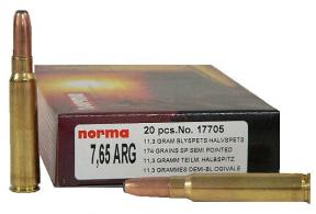 Norma 7.7 MM x 58 MM Japanese 174 Grain Soft Point 20/Box - 17725