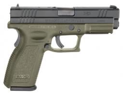 Springfield Armory XD 9mm 4" OD Green, 15 round - Package **SPECIAL ORD - XD9201HCSP