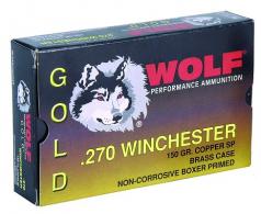 Wolf 270 Winchester 150 Grain Jacketed Soft Point - G270SP1