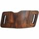 Versacarry Water Buffalo Quick Slide Belt Slide Holster Fits 1911 Brown Leather - WBAOWB22