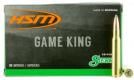 Main product image for HSM Game King 30-06 Springfield 180 gr Sierra GameKing Spitzer Boat-Tail 20 Bx/ 20 Cs