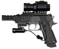 Daisy 985171442 PowerLine Air Pistol Kit Semi-Automatic .177 BB Black - 58