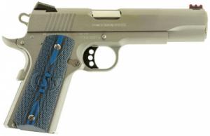 Colt Mfg 1911 Competition Single 38 Super 5 9+1 Blue G10 Grip Stainle - O1083CCS