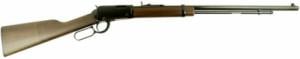 Henry Frontier Lever Action .22 MAG  24 12+1 American Walnut Stock Blu - H001TMLB