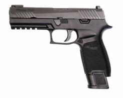 Sig Sauer 320F9BSSTACO P320 Double 9mm Luger 4.7 21+1 Black Polymer Grip Nitro - 320F9BSSTACOPS