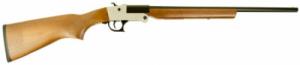 Hatfield SGL Youth Turkish Walnut/Silver 410 Gauge Shotgun - USH110YW