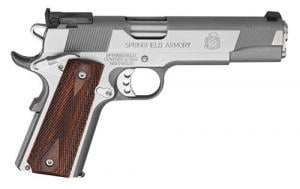 Springfield Armory 1911 Loaded Target .45 ACP 5" Stainless, CA Compliant 7+1 - PI9132LCA