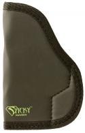 Sticky Holsters MD-4 Med Semi-Auto with Laser Latex Free Synthetic Rubber Black w/Green Logo - MD4MODLAS