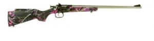 Crickett Muddy Girl/Stainless Youth 22 Long Rifle Bolt Action Rifle - KSA2167