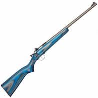Keystone Crickett Youth Rifle .22 Long Rifle 16.1" Stainless Blue Laminate Stock