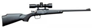Crickett Package with Scope/Case Black Youth 22 Long Rifle Bolt Action Rifle - KSA2240BSC
