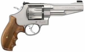 Smith & Wesson Performance Center Model 627 Stainless/Wood 5" 357 Magnum Revolver - 170210