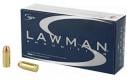 Main product image for Speer  Lawman 40 Smith & Wesson 180 GR Total Metal Jacket 50rd box