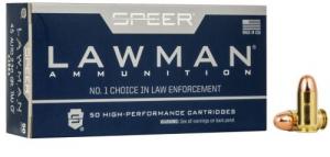Speer Lawman CleanFire Total Metal Jacket 45 ACP Ammo 50 Round Box - 53885