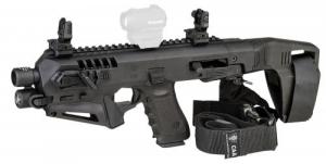 Command Arms MIC-RONI-STA Micro Roni Handgun For Glock 17/17C Gen3/4 Aluminum/Polym - MICRONISTAB17ADV