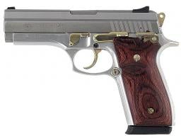 Taurus PT945, .45ACP, 4.25in barrel, Stainless, Rosewood, Gold H - 1945049GR
