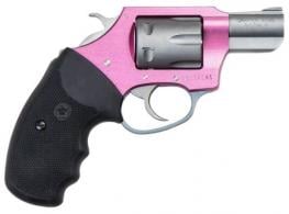 Charter Arms Pathfinder Lite Pink Lady 22 LR 8rd 2" Matte Stainless Pink Pink Aluminum Frame Matte Stainless Cylinder Black - 52230