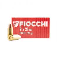 Fiocchi  Shooting Dynamics 9x21mm 123gr Full Metal Jacket Truncated-Cone 50rd box - 9X21