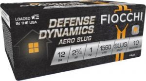 Fiocchi Aero Slug 12 Gauge Ammo 10 Round Box - 12SLUG