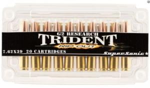G2 Research RipOut 7.62X39mm 124 GR Hollow Point 20 Bx/ 18 Cs - RIPOUT 762