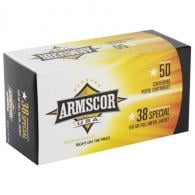Armscor  38SPL Ammo  158gr  Full Metal Jacket  50rd box - FAC38-17N