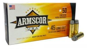 Armscor Handgun Ammunition  45 Long Colt 255gr Lead 50rd box - FAC45LC-1N