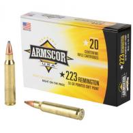 Main product image for ARMSCOR .223 Remington 55GR PSP 20/1000