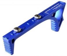 Strike Link Curved ForeGrip AR-Platform Blue Aluminum - LINKCFGBLU