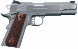 Colt O1070XSE XSE Government 45 ACP 5" 8+1 Double Diamond Rosewood Grip SS - O1070XSE