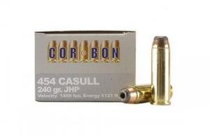 Corbon 454 Casull 240 Grain Jacketed Hollow Point - HT454240JHP