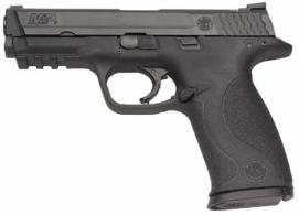 Smith & Wesson M&P 9  9mm Luger Double 4.25" 10+1 Black Interchangeable Backstrap Black Polymer Frame Black Armornite Sta - 109201