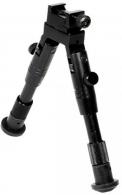 UTG Shooter''s SWAT Bipod Black Aluminum 6.2-6.7 - TL-BP28S