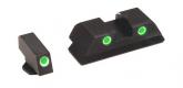 Main product image for Ameriglo Green Front/Rear Classic Tritium Night Sights For G