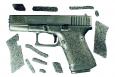 Decal GripS For Glock 17/18/22/24/31/34/35 Grip Decals Blk Sand Texture Pre- - G17
