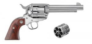 Ruger Vaquero Stainless 5.5" 45 Long Colt / 45 ACP Revolver - 5141