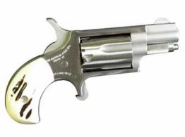 North American Arms Mini Stag Handle 22 Long Rifle Revolver - NAA-22LRGSTG