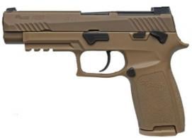 Sig Sauer P320 M17 Coyote PVD Manual Safety 9mm Pistol - 320F9M17MS