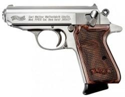 Walther Arms PPK/S .380 ACP 7+1 Walnut Grips - 4796004WG