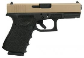 Glock G19 Gen3 Custom Cobble Stone 9mm Pistol - PI19502CSSFDE