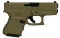 Glock G26 Gen3 Subcompact Flat Dark Earth 9mm Pistol - PI26502FDE