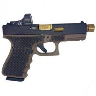 Glock G19 Gen3 USA Tarpon Flat Dark Earth/Gold 9mm Pistol - UI1950203BBTB
